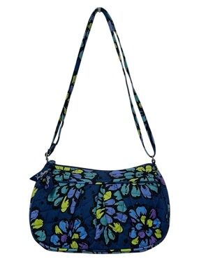 VERA BRADLEY Retired Indigo Pop Crossbody Bag